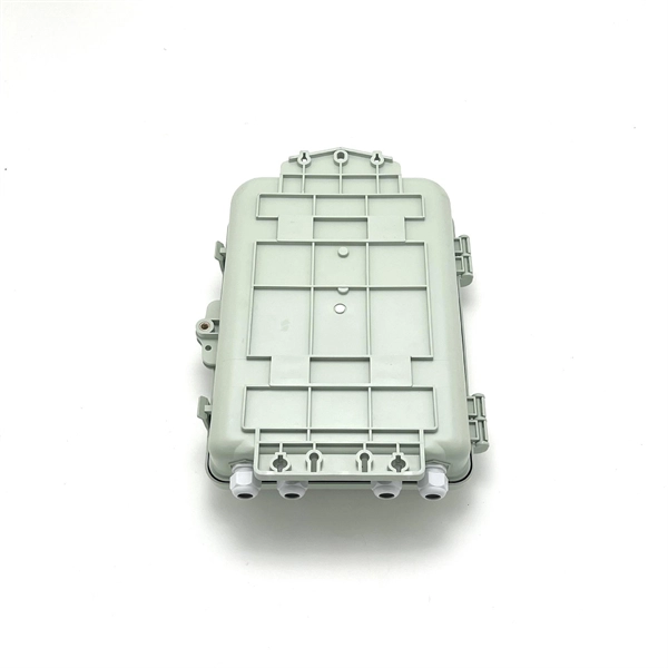 What is the name of the clip on the fiber optic cable junction box 