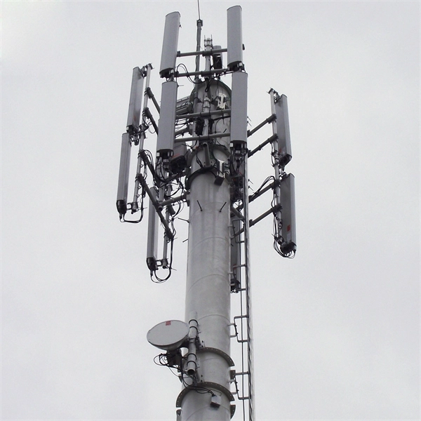 Outdoor power distribution box installed horizontally