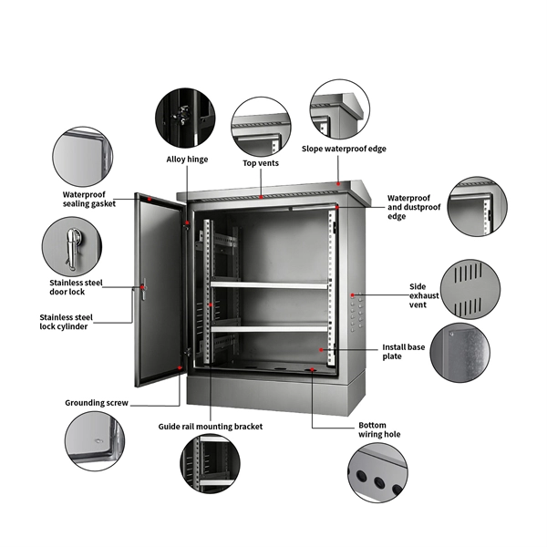 8-way distribution box wiring conduit