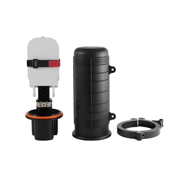 Fiber optic splice box with accessories